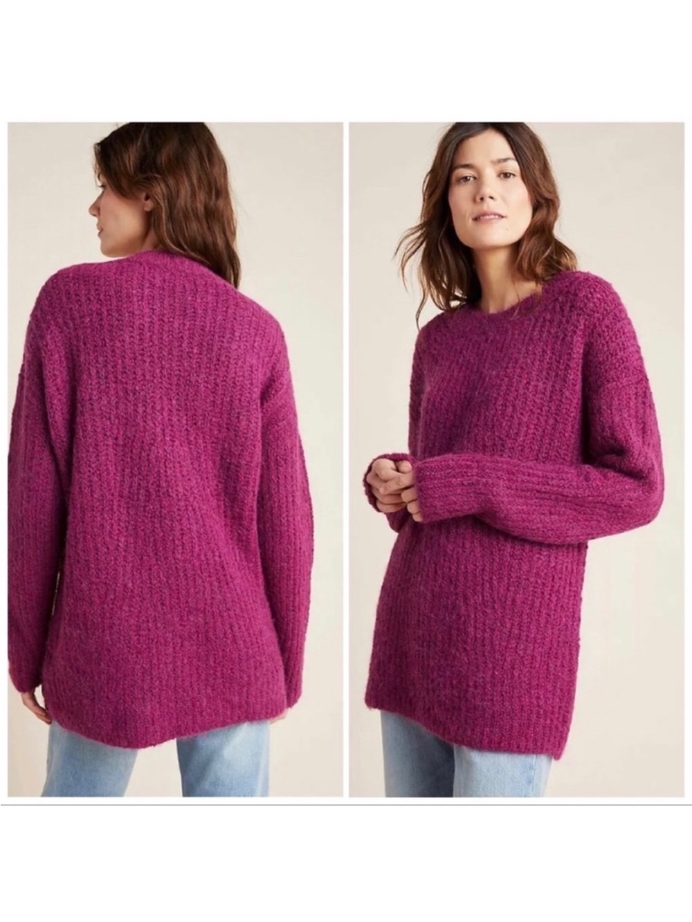Anthropologie Wool Blend Oversized Knit
Camila Sweater